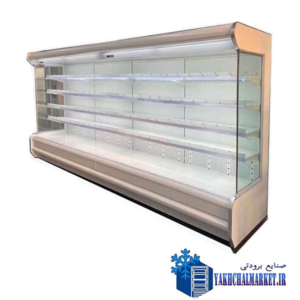 یخچال بدون درب پرده هوا